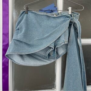 Mugler asymmetrical Skirt